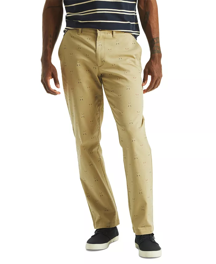 Мужские классические брюки-дэкки из твила с принтом в гольф-стиле Nautica, белый
Мужские классические брюки-дэкки из твила с принтом в гольф-стиле Nautica, белый