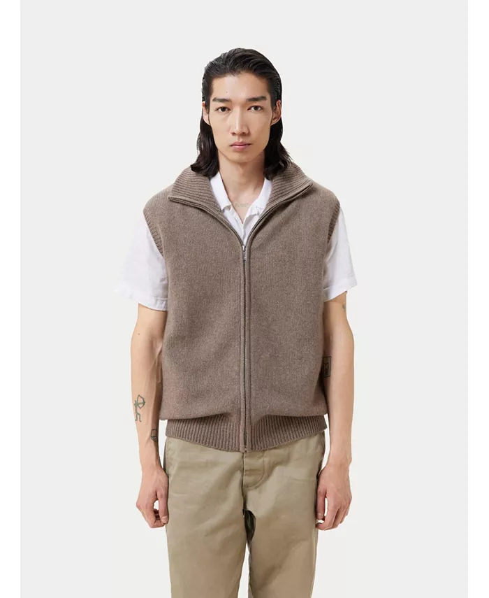 Мужской жилет на молнии из органического кашемира Gobi Cashmere, коричневый/бежевый
Мужской жилет на молнии из органического кашемира Gobi Cashmere, коричневый/бежевый