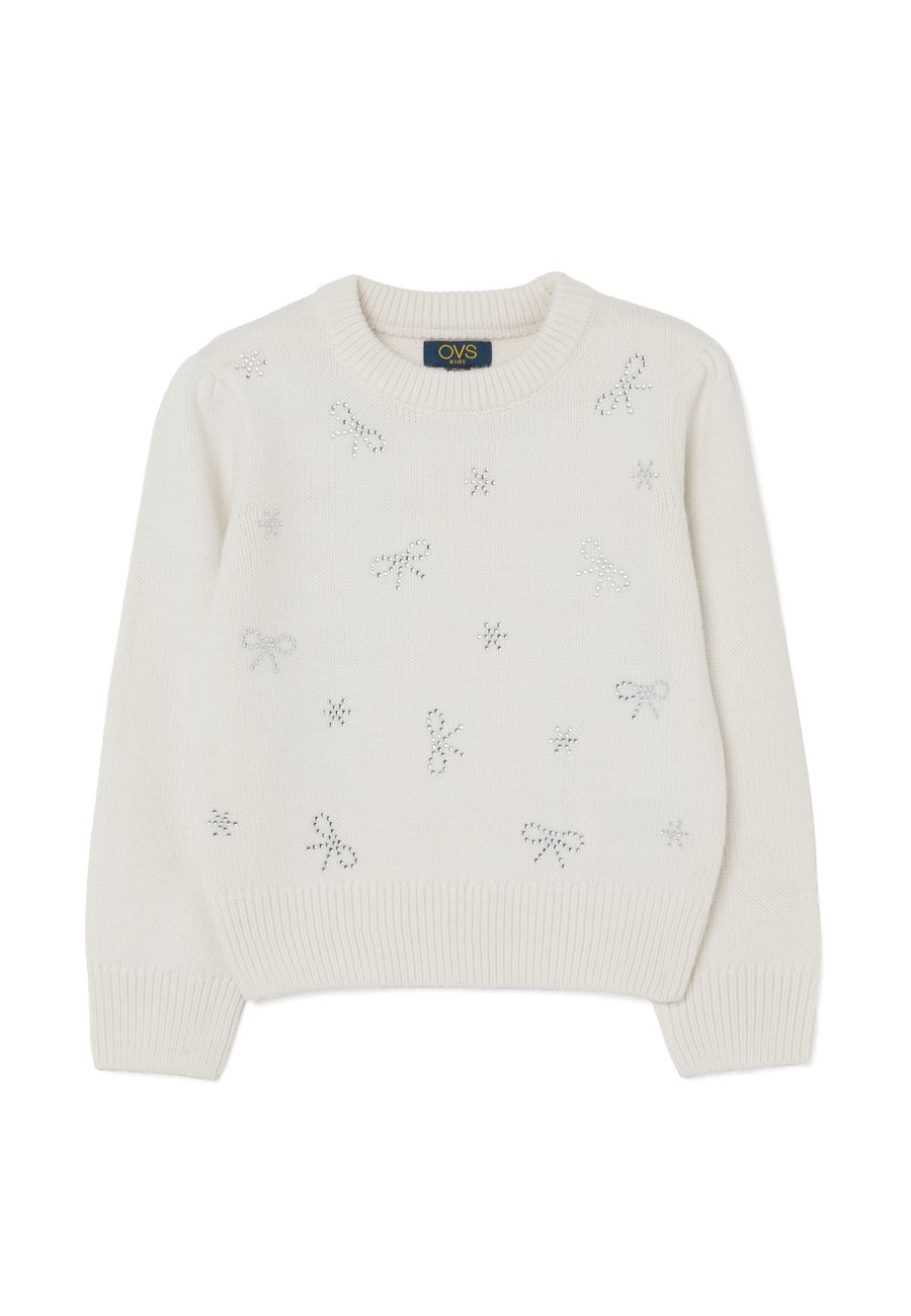 Джемпер OVS REGULAR FIT WITH SPARKLES, Soft White/White
Джемпер OVS REGULAR FIT WITH SPARKLES, Soft White/White