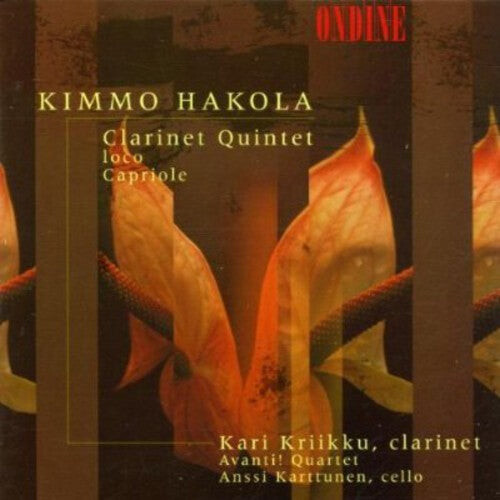 CD диск Hakola / Kriikku / Avanti Quartet / Karttunen: Clarinet Quintet / Loco for Clarinet Solo
CD диск Hakola / Kriikku / Avanti Quartet / Karttunen: Clarinet Quintet / Loco for Clarinet Solo