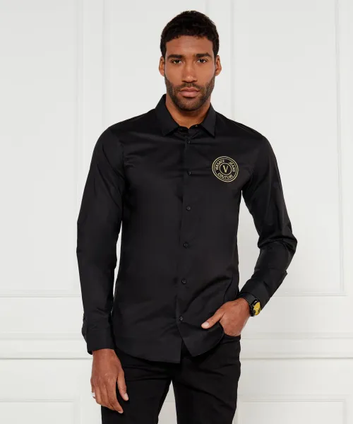 Рубашка Slim fit Versace Jeans Couture, черный
Рубашка Slim fit Versace Jeans Couture, черный