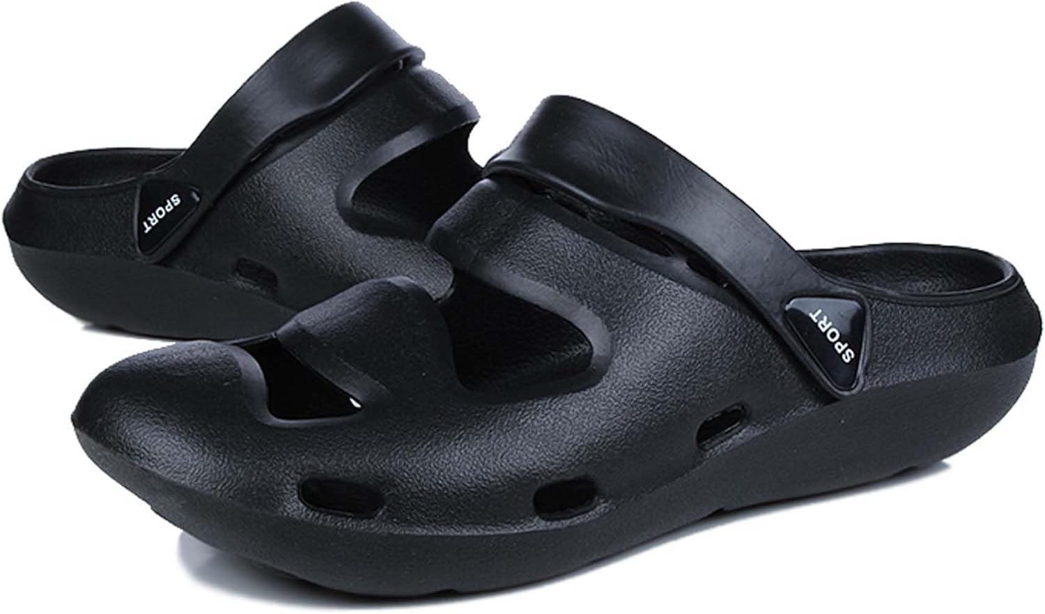 Мужские легкие садовые туфли с мелким вырезом и широкой колодкой для повседневного использования в помещении и на улице, легко чистятся, классические удобные туфли для плавательного бассейна, обувь для прогулок по пляжу Wurmiuhd, черный
Мужские легкие садовые туфли с мелким вырезом и широкой колодкой для повседневного использования в помещении и на улице, легко чистятся, классические удобные туфли для плавательного бассейна, обувь для прогулок по пляжу Wurmiuhd, черный