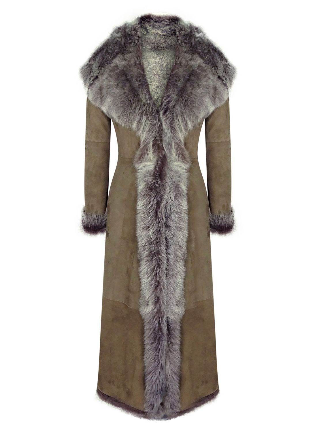 Длинное пальто с капюшоном из замши Toscana на овчине TruClothing, Taupe
Длинное пальто с капюшоном из замши Toscana на овчине TruClothing, Taupe