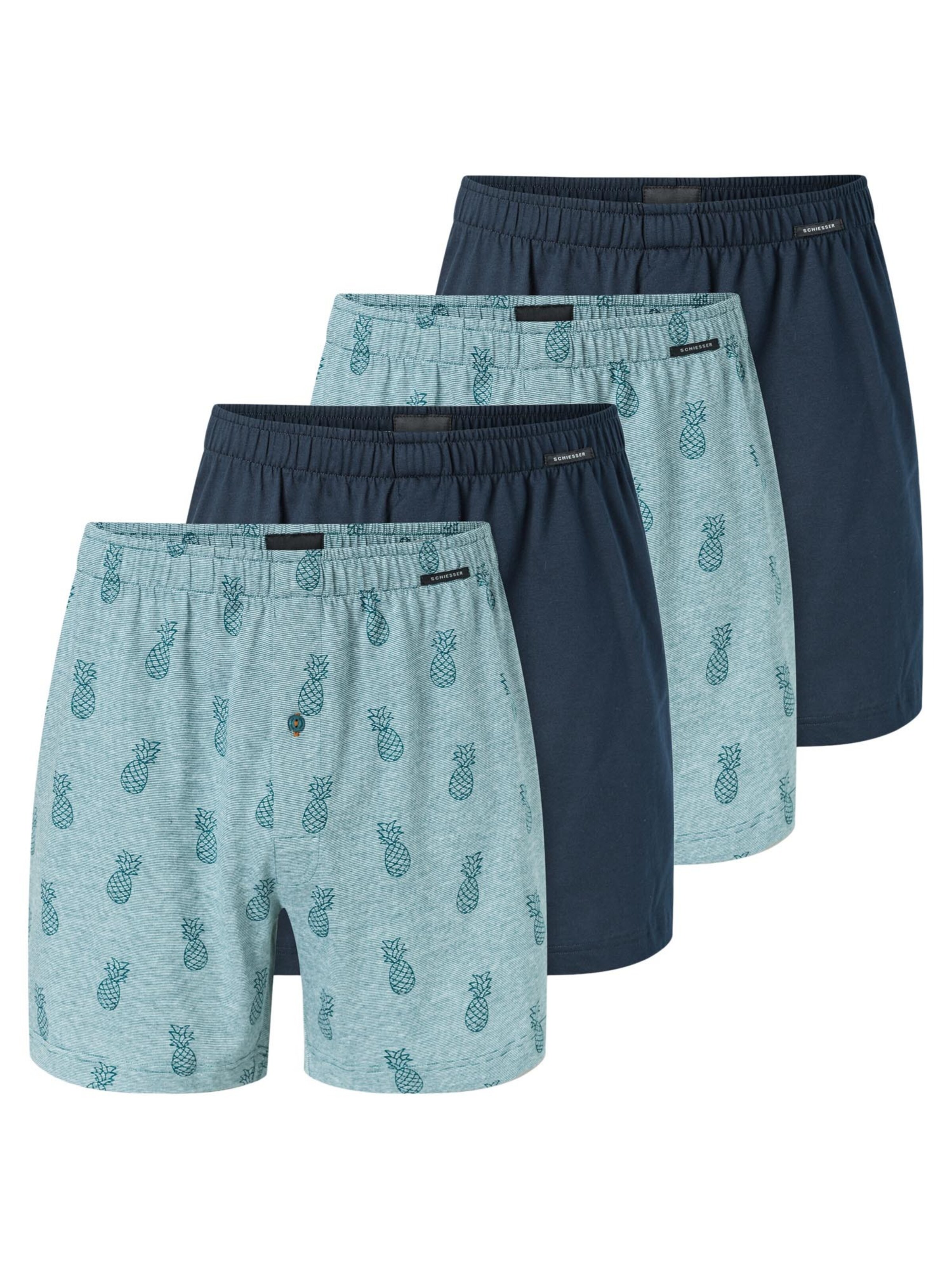 SCHIESSER Боксеры 'Singel-Jersey' в цвете Turquoise
SCHIESSER Боксеры 'Singel-Jersey' в цвете Turquoise