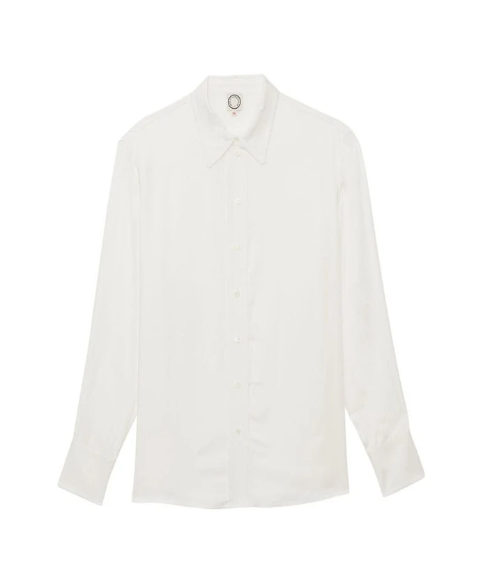 Вискозная блузка с эксклюзивным узором Ines De La Fressange Paris, белый
Вискозная блузка с эксклюзивным узором Ines De La Fressange Paris, белый