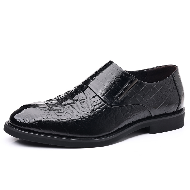 Черные туфли Dress Shoes Men's Black SHUPATE, однослойные 
Черные туфли Dress Shoes Men's Black SHUPATE, однослойные
