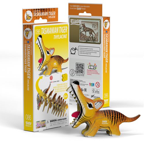 Пазлы Eugy Tasmanian Tiger
Пазлы Eugy Tasmanian Tiger