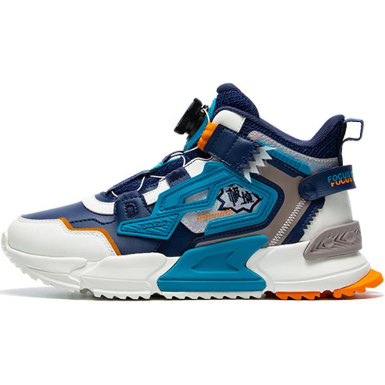 Детские кроссовки с противоскользящей подошвой и высоким берцем QIAODAN, белый/синий
Детские кроссовки с противоскользящей подошвой и высоким берцем QIAODAN, белый/синий