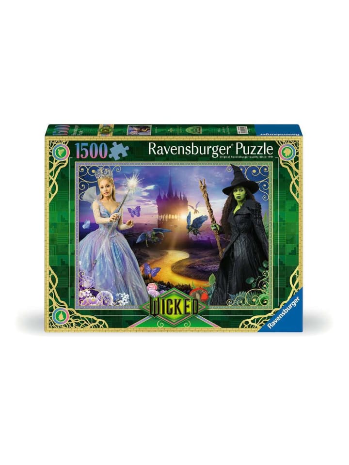 Пазл Ravensburger, 1500 деталей, по мотивам фильма «Злая ведьма: Часть 2», цветной
Пазл Ravensburger, 1500 деталей, по мотивам фильма «Злая ведьма: Часть 2», цветной