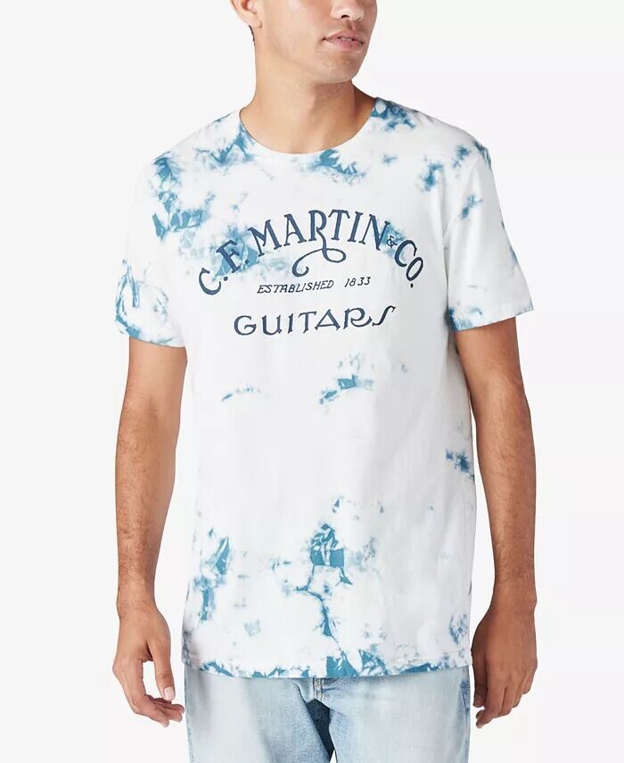 Мужская футболка с круглым вырезом и рисунком Martin Guitars, разноцветная Lucky Brand
Мужская футболка с круглым вырезом и рисунком Martin Guitars, разноцветная Lucky Brand