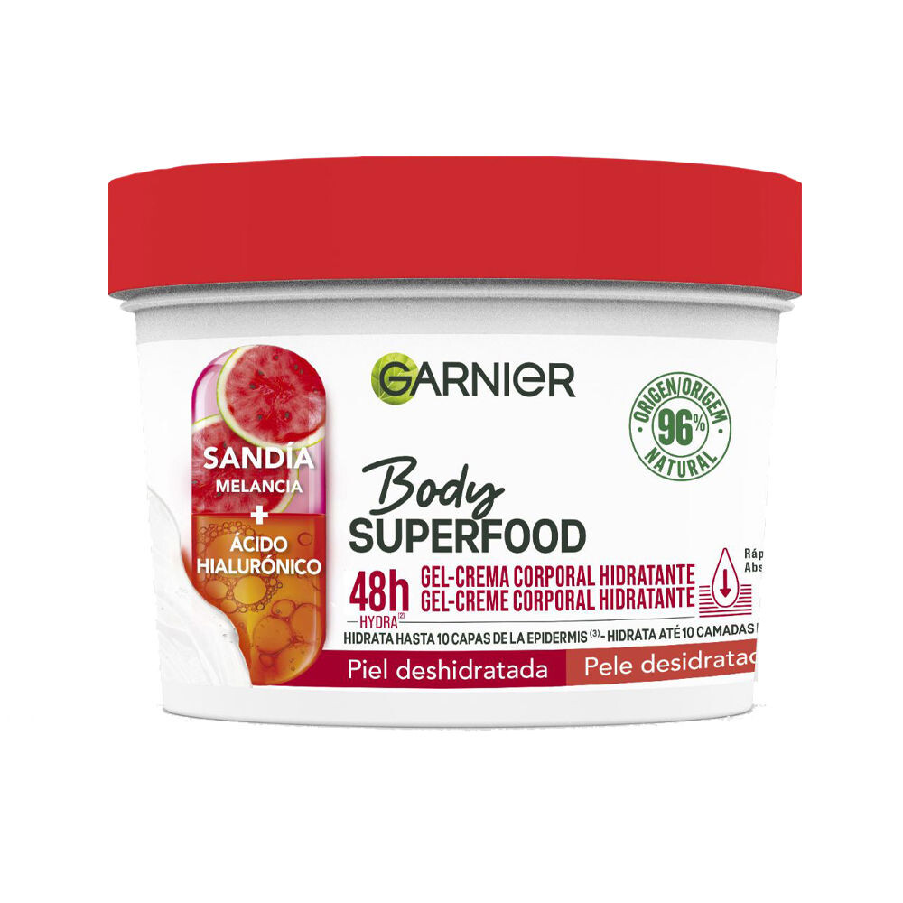 Увлажняющий крем для тела Body Superfood Gel Crema Corporal Hidratante Garnier, 380 мл
Увлажняющий крем для тела Body Superfood Gel Crema Corporal Hidratante Garnier, 380 мл