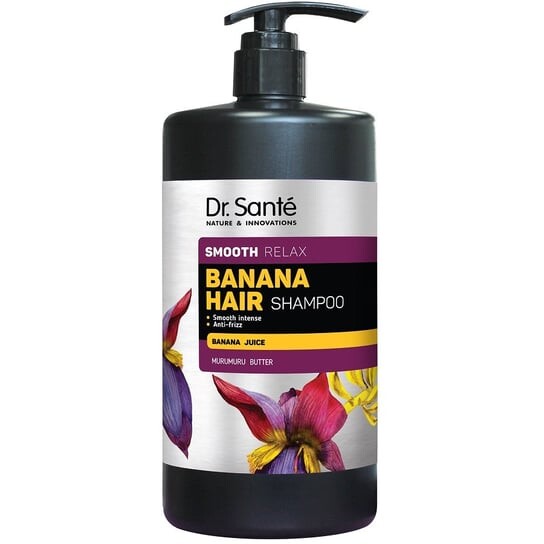 Доктор Sante, Banana Hair Shampoo, Разглаживающий шампунь для волос с банановым соком, 1000 мл, Dr. Sante
Доктор Sante, Banana Hair Shampoo, Разглаживающий шампунь для волос с банановым соком, 1000 мл, Dr. Sante