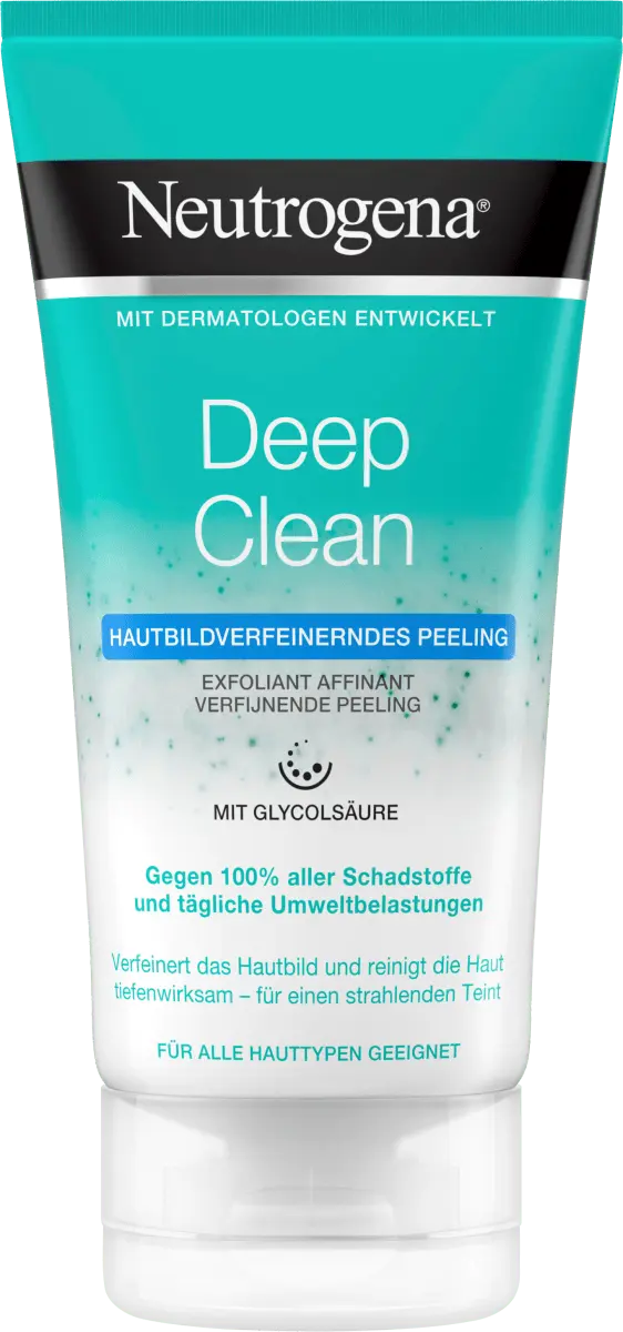Пилинг Deep Clean очищающий кожу 150 мл Neutrogena
Пилинг Deep Clean очищающий кожу 150 мл Neutrogena