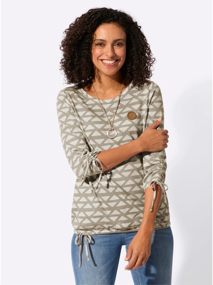 Футболка с круглым вырезом и принтом цвета грязи и экрю WITT WEIDEN, Белый, Футболка с круглым вырезом и принтом цвета грязи и экрю WITT WEIDEN
Футболка с круглым вырезом и принтом цвета грязи и экрю WITT WEIDEN, Белый, Футболка с круглым вырезом и принтом цвета грязи и экрю WITT WEIDEN