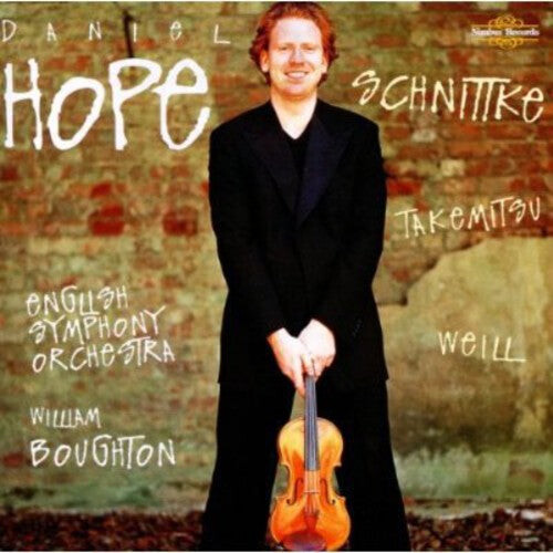 CD диск Schnittke / Weill / Takemitsu / Hope, Daniel: Sonata for Violin & Chamber Orchestra
CD диск Schnittke / Weill / Takemitsu / Hope, Daniel: Sonata for Violin & Chamber Orchestra