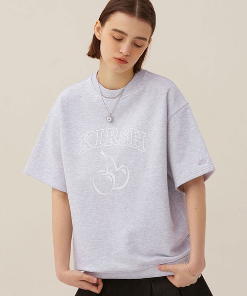 Футболка с коротким рукавом, логотип Kirsh Arch, светло-серый
Футболка с коротким рукавом, логотип Kirsh Arch, светло-серый