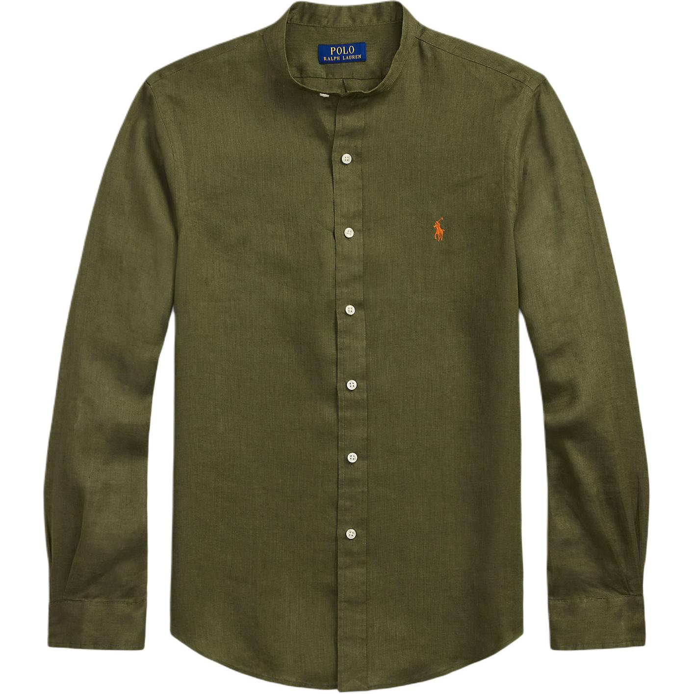 Льняная рубашка Polo Ralph Lauren, оливково-зеленый
Льняная рубашка Polo Ralph Lauren, оливково-зеленый