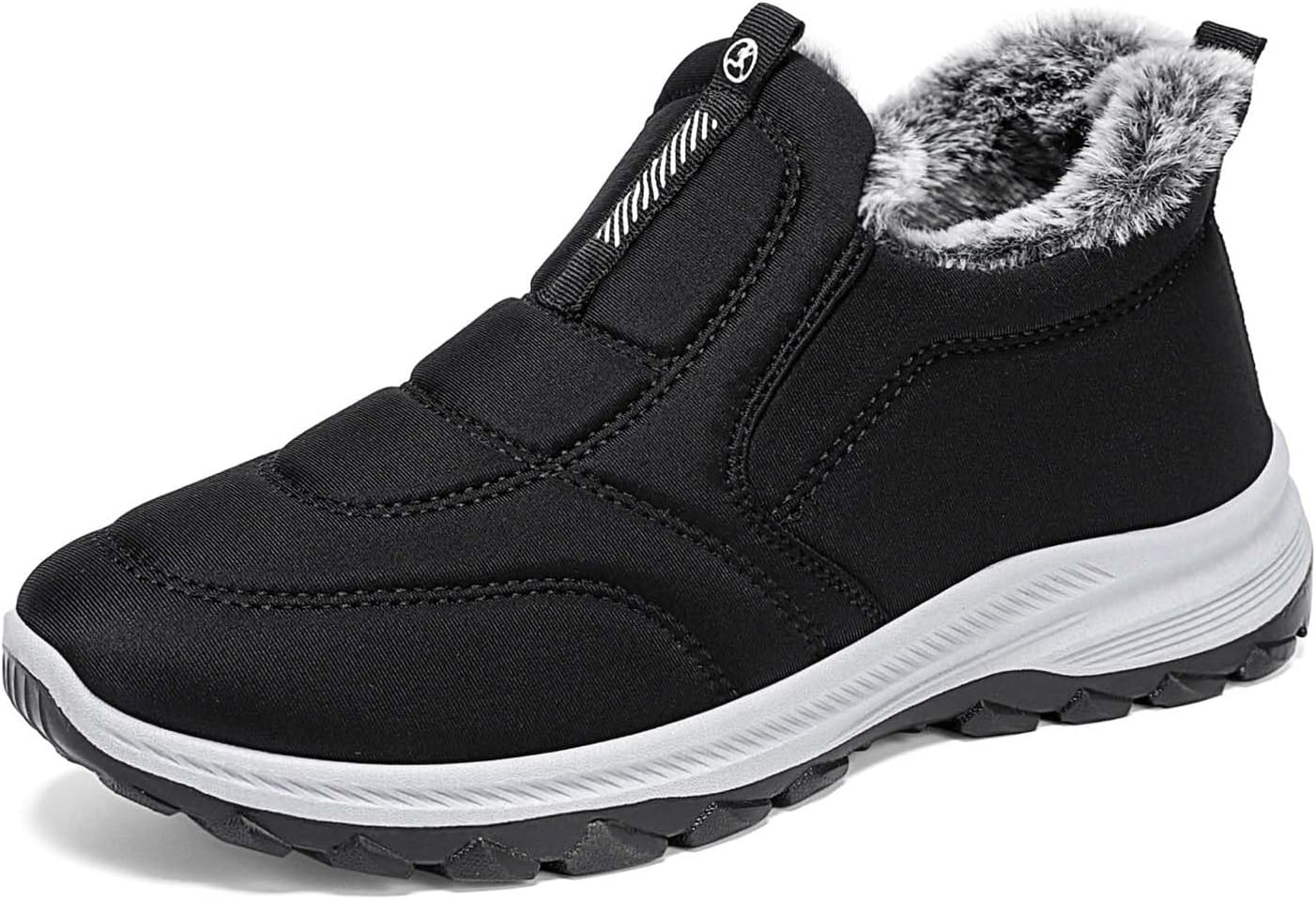 Мужские слипоны-снежные ботинки, ботинки до щиколотки, противоскользящие, водонепроницаемые, с теплой меховой подкладкой, средней высоты, легкие зимние ботинки Generic, черный
Мужские слипоны-снежные ботинки, ботинки до щиколотки, противоскользящие, водонепроницаемые, с теплой меховой подкладкой, средней высоты, легкие зимние ботинки Generic, черный