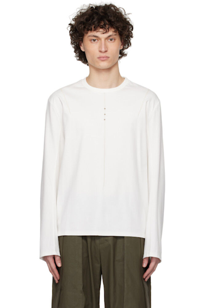 Белая футболка с длинным рукавом «3 Stitches 3 Metal Plates» CARNET-ARCHIVE
Белая футболка с длинным рукавом «3 Stitches 3 Metal Plates» CARNET-ARCHIVE