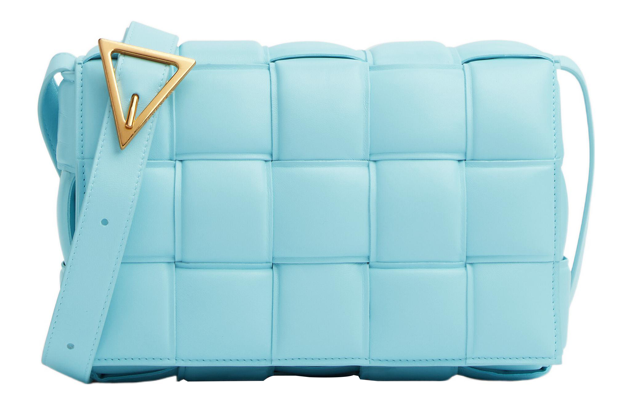 Сумка-подушка из стеганой кассетной овчины, плечевая сумка, кросс-боди для женщин светло-голубого цвета Bottega Veneta
Сумка-подушка из стеганой кассетной овчины, плечевая сумка, кросс-боди для женщин светло-голубого цвета Bottega Veneta