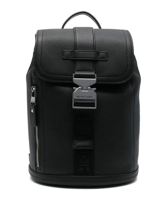 Повседневный кожаный рюкзак He Michael Kors, черный
Повседневный кожаный рюкзак He Michael Kors, черный