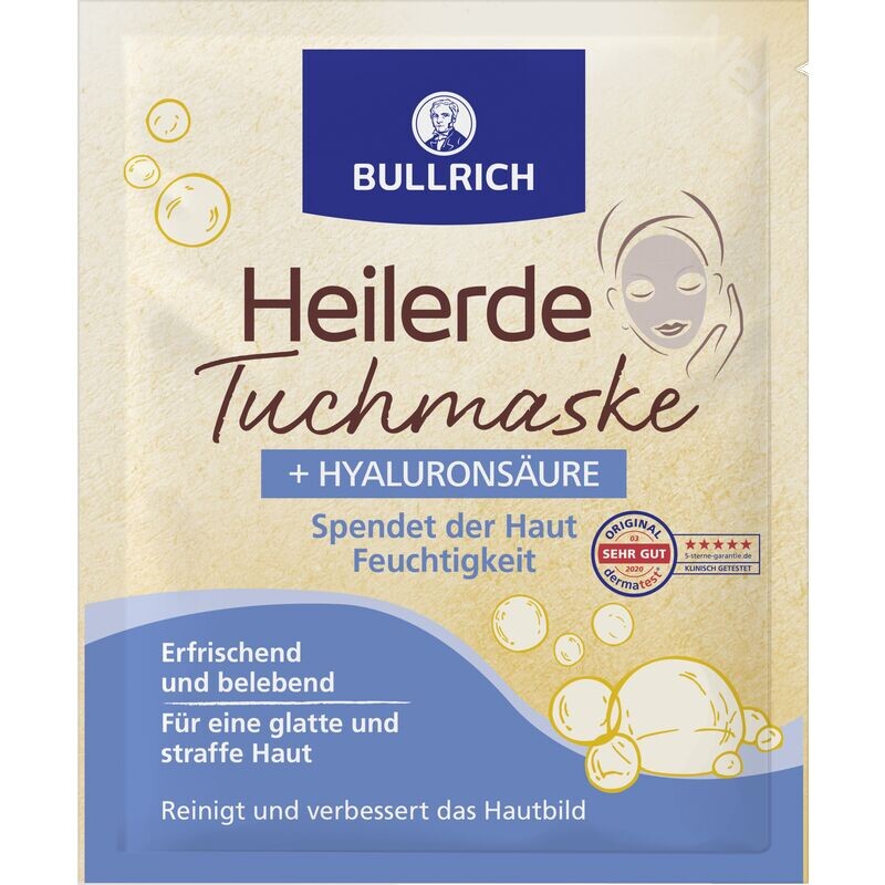 Лечебная тканевая маска из глины + гиалуроновая кислота Bullrich, 1 шт.
Лечебная тканевая маска из глины + гиалуроновая кислота Bullrich, 1 шт.