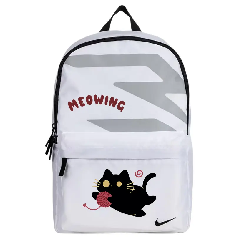 Nike Полиэстеровый рюкзак Regular Unisex White & Black & Gray
Nike Полиэстеровый рюкзак Regular Unisex White & Black & Gray