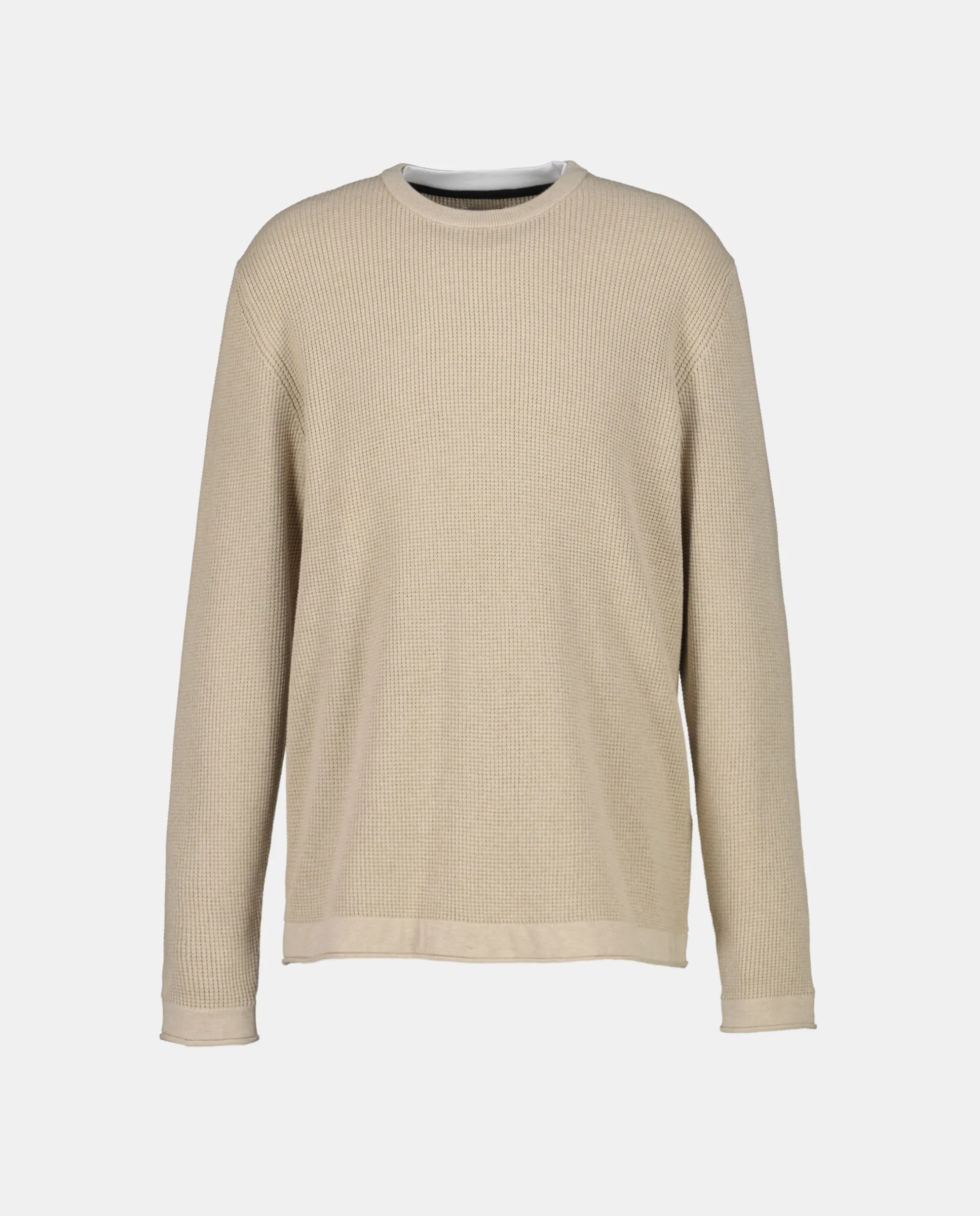 Мужской свитер с круглым вырезом Easy Wear, бежевый
Мужской свитер с круглым вырезом Easy Wear, бежевый