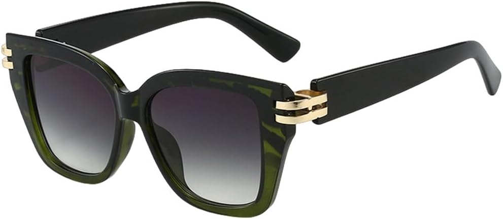 Панк-очки неправильной формы, женские и мужские, роскошные солнцезащитные очки UV400, ретро-стиль, популярная оправа, металлические заклепки, зеленые LVTFCO, Green Green
Панк-очки неправильной формы, женские и мужские, роскошные солнцезащитные очки UV400, ретро-стиль, популярная оправа, металлические заклепки, зеленые LVTFCO, Green Green