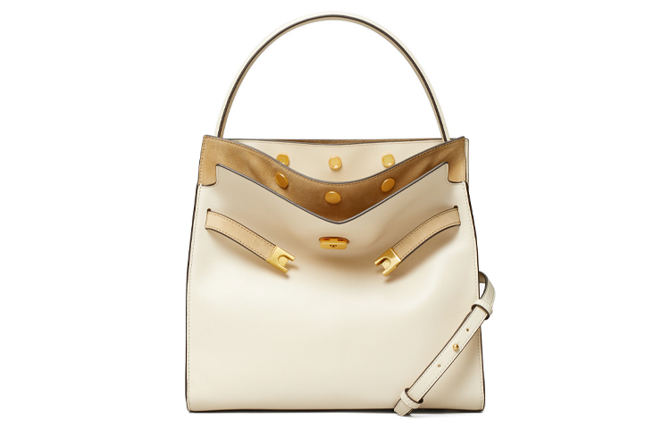 TORY BURCH Сумка Lee Radziwill из кожи и металлических деталей для женщин, цвет cream
TORY BURCH Сумка Lee Radziwill из кожи и металлических деталей для женщин, цвет cream