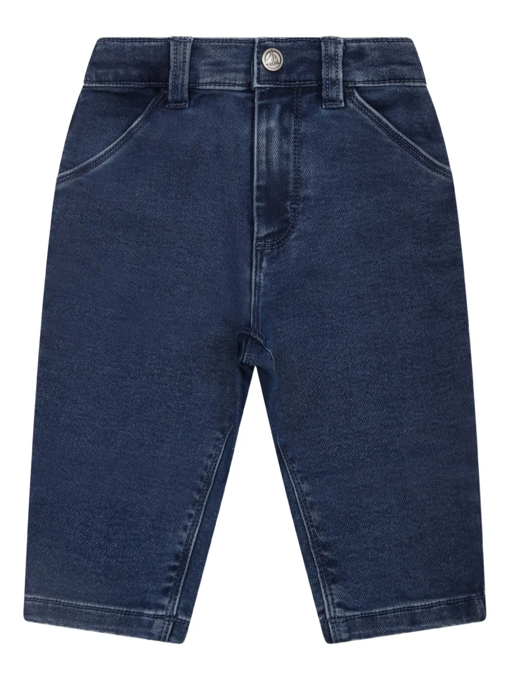 Зауженные джинсы Petit Bateau, синий 
Зауженные джинсы Petit Bateau, синий