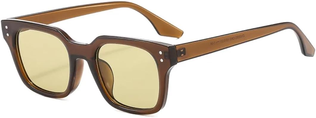 Солнцезащитные очки для мужчин и женщин - защита UV400 - компактная легкая оправа, цветные линзы, подходят для занятий спортом на открытом воздухе и вождения DSVIGF, Brown
Солнцезащитные очки для мужчин и женщин - защита UV400 - компактная легкая оправа, цветные линзы, подходят для занятий спортом на открытом воздухе и вождения DSVIGF, Brown