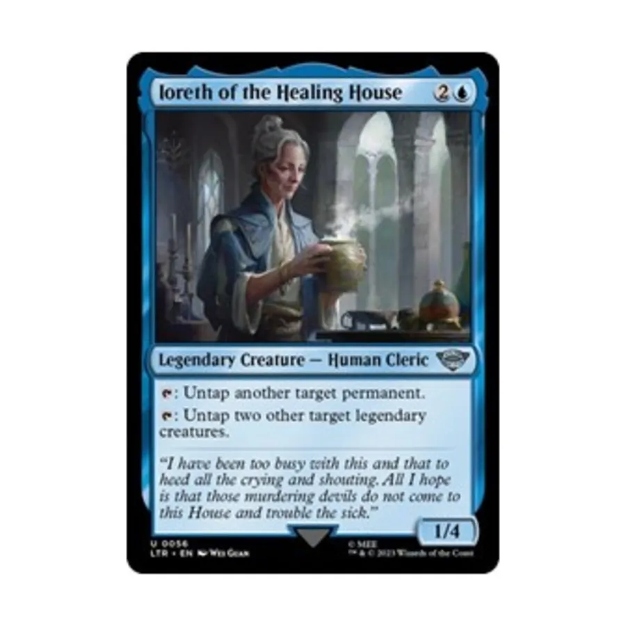 CCG Йорет из Дома Исцеления (U), MTG - Universes Beyond: Lord of the Rings 
CCG Йорет из Дома Исцеления (U), MTG - Universes Beyond: Lord of the Rings