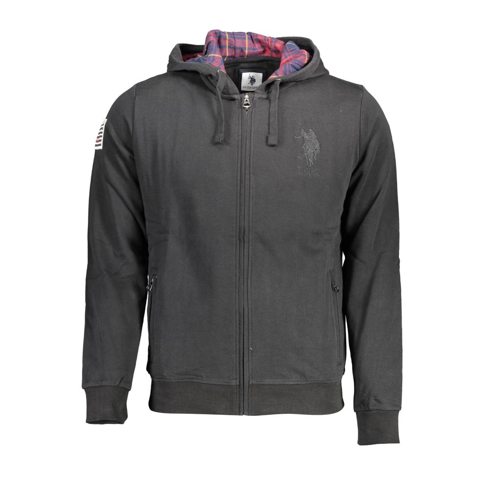 Черный хлопковый мужской свитер U.S. Polo Assn.
Черный хлопковый мужской свитер U.S. Polo Assn.
