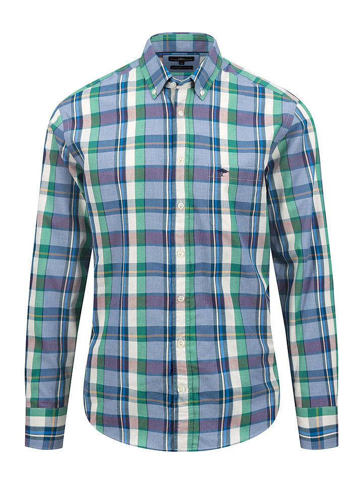 Рубашка FYNCH-HATTON, синий/зеленый
Рубашка FYNCH-HATTON, синий/зеленый