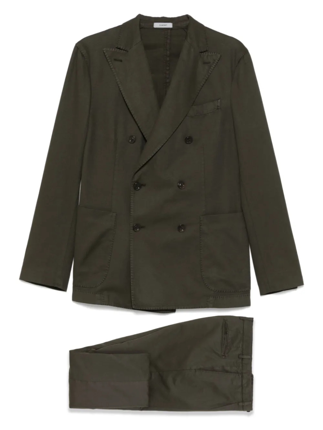 Двубортный костюм Boglioli, зеленый
Двубортный костюм Boglioli, зеленый