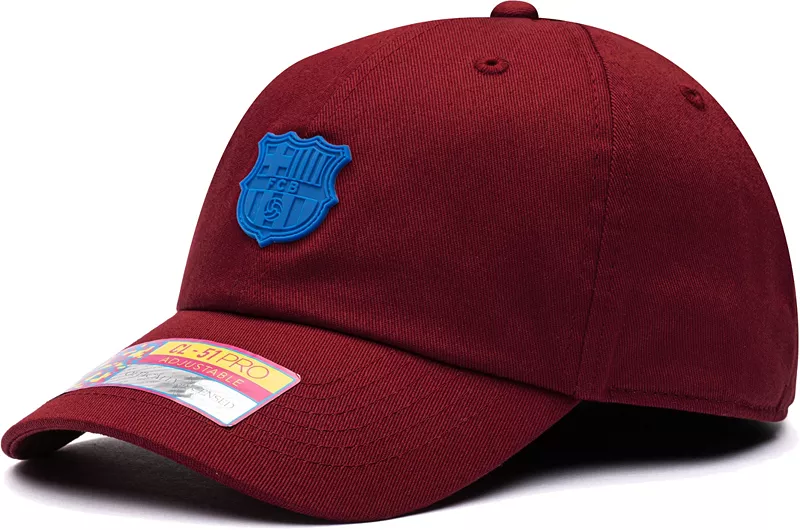 Классическая регулируемая кепка Fan Ink FC Barcelona Casuals для папы 
Классическая регулируемая кепка Fan Ink FC Barcelona Casuals для папы