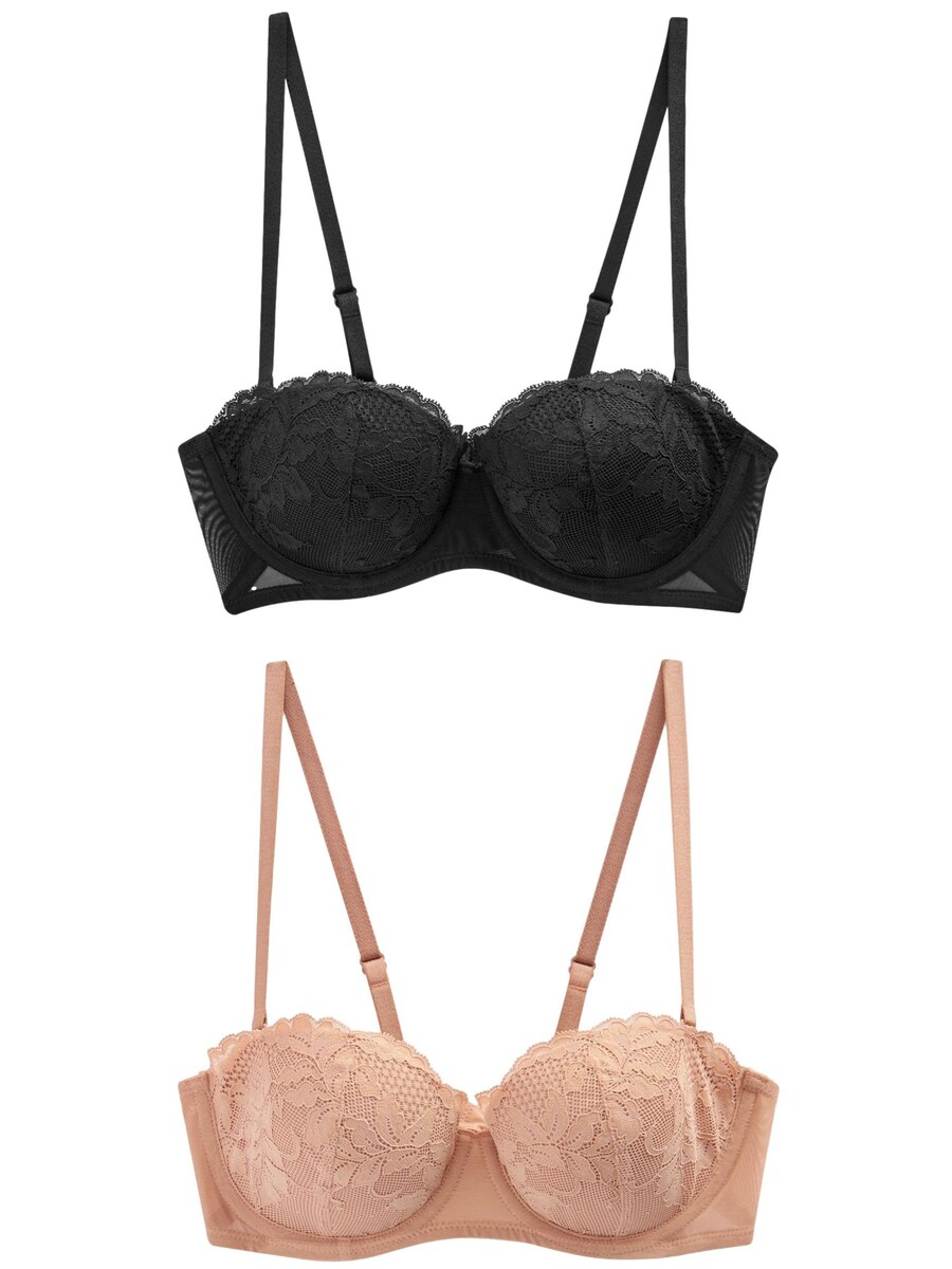 Бюстгальтер-балконет Next, цвет Nude/Black
Бюстгальтер-балконет Next, цвет Nude/Black