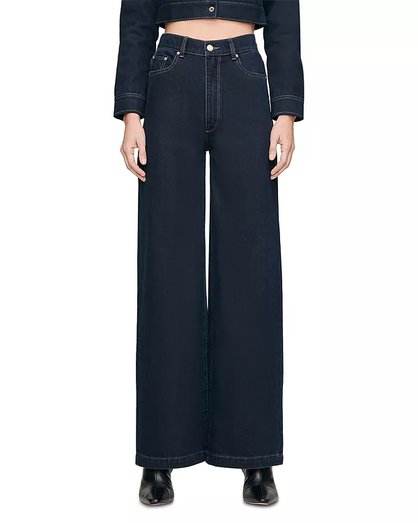 Джинсы с высокой посадкой и широкими штанинами DL 1961 Hepburn в Вентуре Dl1961, синий
Джинсы с высокой посадкой и широкими штанинами DL 1961 Hepburn в Вентуре Dl1961, синий