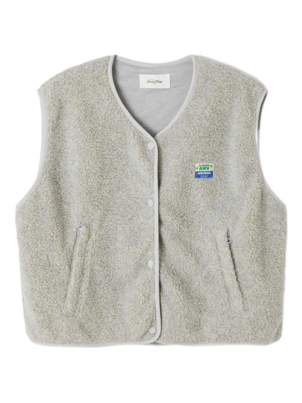 Жилет hoktown на пуговицах American Vintage, серый
Жилет hoktown на пуговицах American Vintage, серый