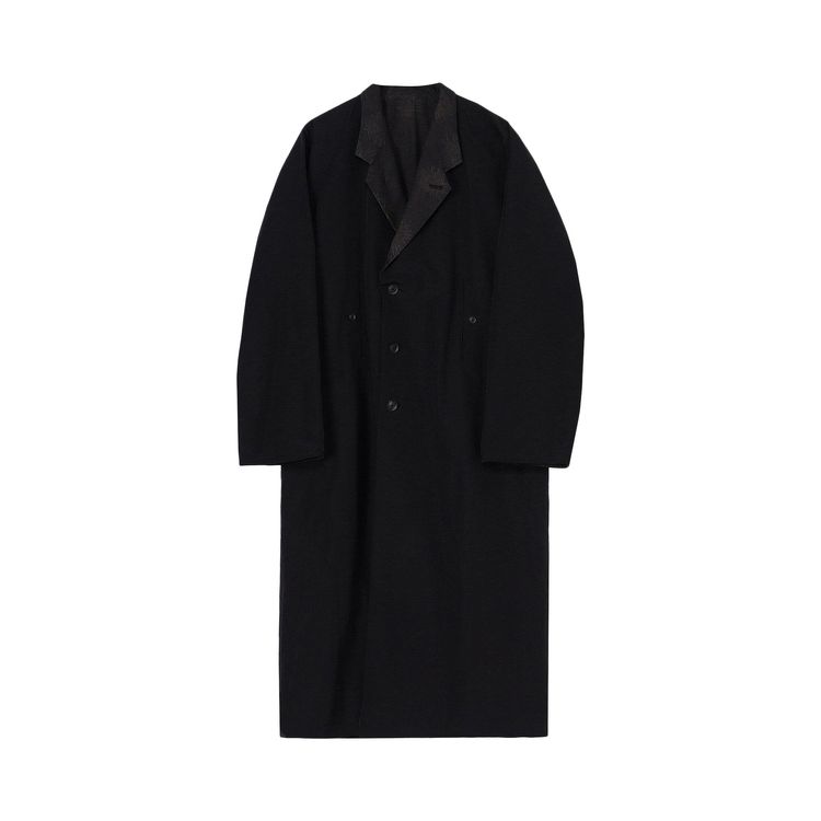 Пальто Yohji Yamamoto Pour Homme Grosgrain Lining PT Raglan Coat Black, черный
Пальто Yohji Yamamoto Pour Homme Grosgrain Lining PT Raglan Coat Black, черный