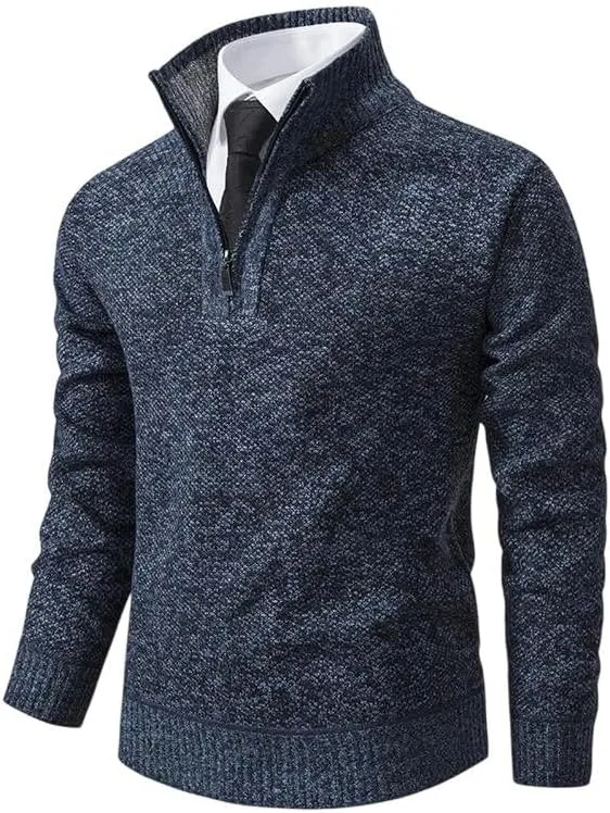 Мужской однотонный свитер с длинным рукавом
Мужской однотонный свитер с длинным рукавом