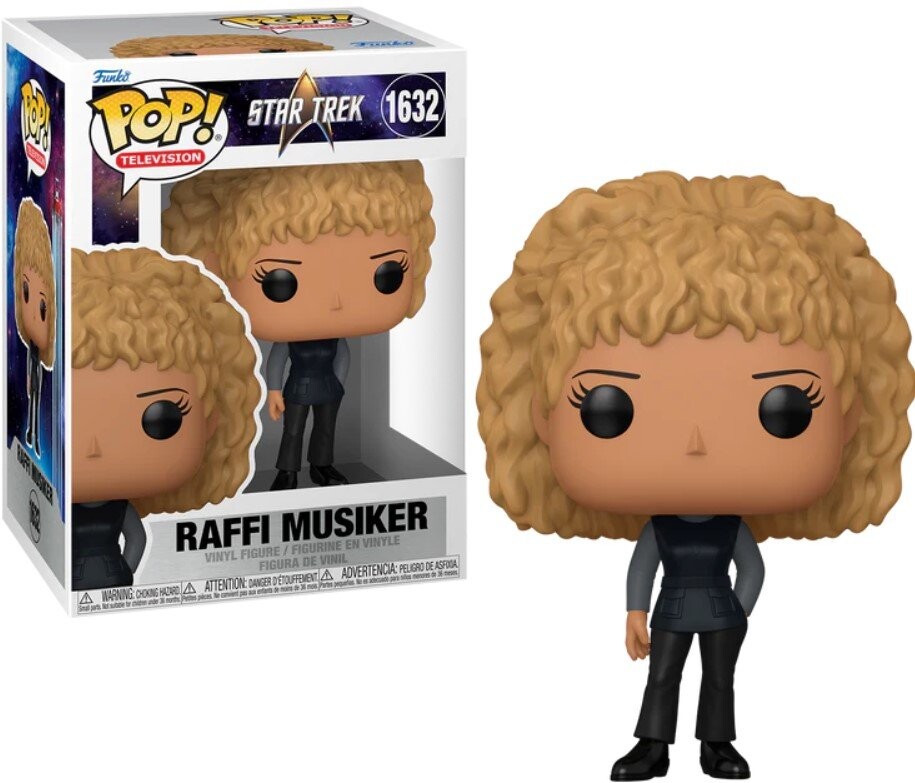 Funko POP! Star Trek Picard TV 1632 Раффи Мьюзикер
Funko POP! Star Trek Picard TV 1632 Раффи Мьюзикер