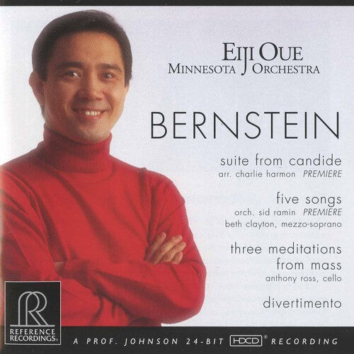 CD диск Bernstein / Clayton / Ross / Oue: Suite from Candide / Five Songs
CD диск Bernstein / Clayton / Ross / Oue: Suite from Candide / Five Songs