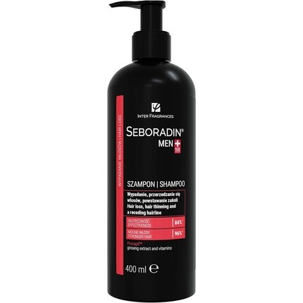 SEBORADIN MEN Шампунь для волос от выпадения и истончения волос 400 мл Витамины Натуральные экстракты Утолщение роста Natur Technology Лечение кожи головы Уход за залысинами
SEBORADIN MEN Шампунь для волос от выпадения и истончения волос 400 мл Витамины Натуральные экстракты Утолщение роста Natur Technology Лечение кожи головы Уход за залысинами