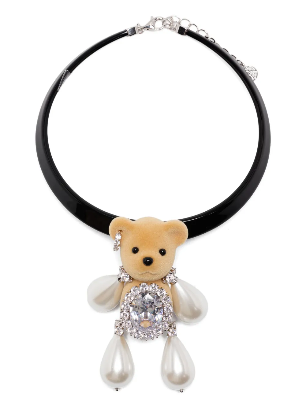 Украшенное ожерелье в виде плюшевого мишки YVMIN, серебряный
Украшенное ожерелье в виде плюшевого мишки YVMIN, серебряный