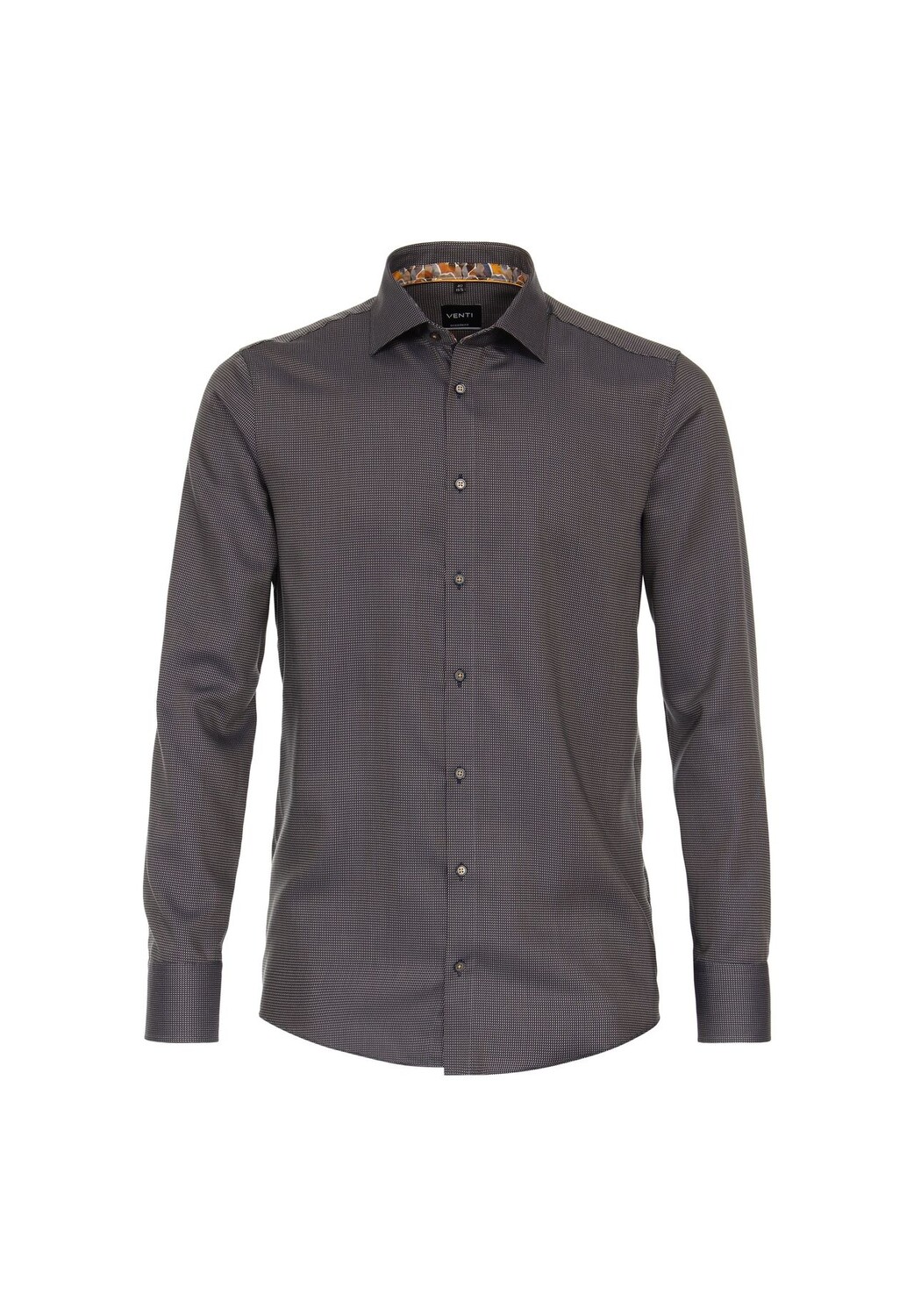 Мужская деловая рубашка с удлиненными рукавами, 72 см, однотонная, современного кроя Venti, цвет Schlamm
Мужская деловая рубашка с удлиненными рукавами, 72 см, однотонная, современного кроя Venti, цвет Schlamm