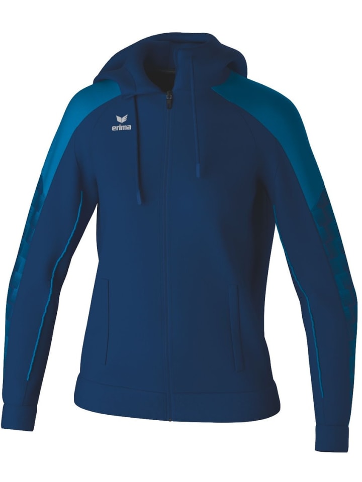 Тренировочная куртка Evo Star с капюшоном синего цвета erima
Тренировочная куртка Evo Star с капюшоном синего цвета erima
