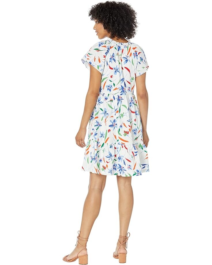 Платье Maggy London Mini Dress with Flutter Sleeve, цвет White/French Blue
Платье Maggy London Mini Dress with Flutter Sleeve, цвет White/French Blue