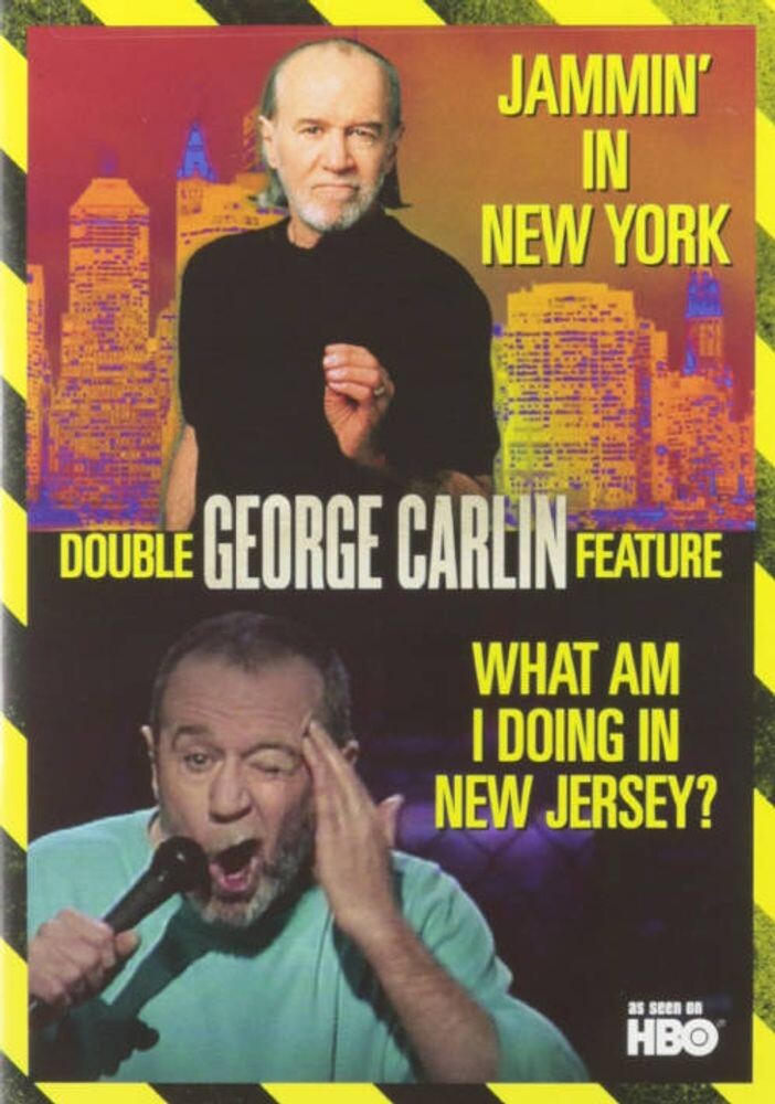 Диск DVD George Carlin: Jammin' In New York / What Am I Doing In New Jersey
Диск DVD George Carlin: Jammin' In New York / What Am I Doing In New Jersey
